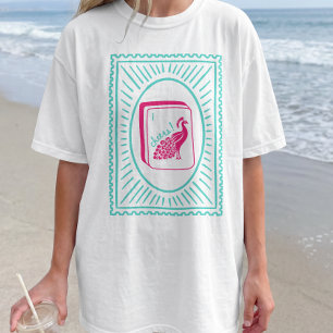 Vogel Bam Prost Mahjong-Party Nacht T-Shirt
