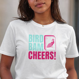 Vogel Bam Prost Mahjong-Party  T-Shirt