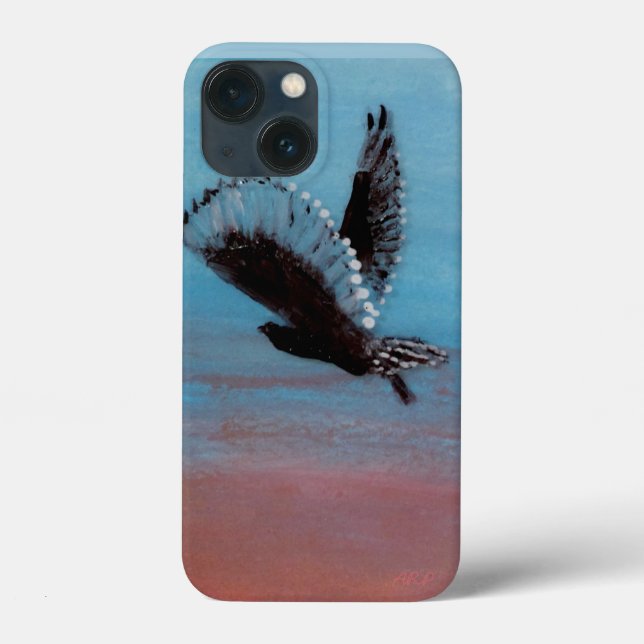 Vogel bei Sunrise Art Owl Case-Mate iPhone Hülle (Rückseite)