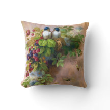 Vögel, Bienen und Beeren Fine Art