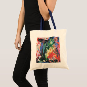 Vögel (Birds) von Franz Marc, Vintage-Kubismus-Kun Tragetasche