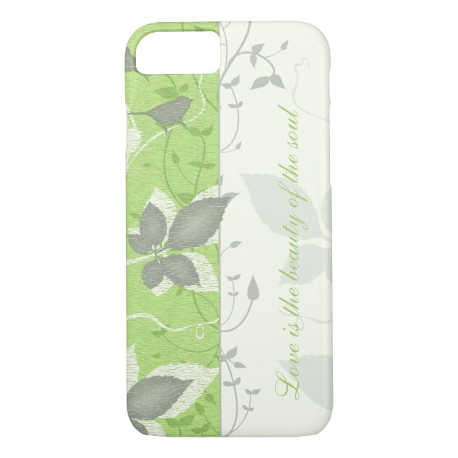 Vögel Blätter Gehäuse Inspirational iPhone 6 Case-Mate iPhone Hülle (Rückseite)