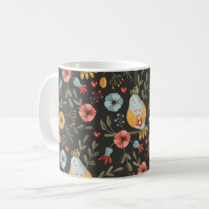 Vögel Bohemisches Muster Kaffeetasse
