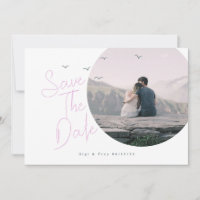 Vögel & Breezy Save the Date Card