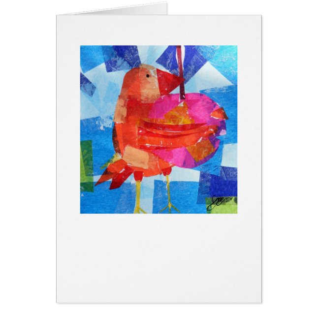 Vogel, der eine Beere hält (Vorne)