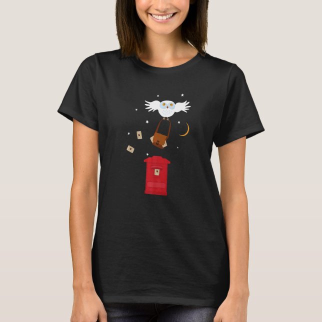 Vogel Der schnelle Bote Fliegendes Tier Taube   T-Shirt (Vorderseite)