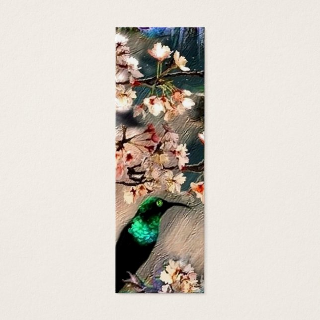 Vogel des Equinox Mini-Lesezeichens (Vorderseite)