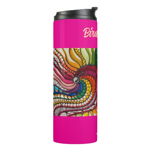 Vogel des Stolzes 2025 Thermosbecher (Nach links gedreht)