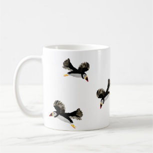 Vögel fliegen Puffin Spaß Tasse