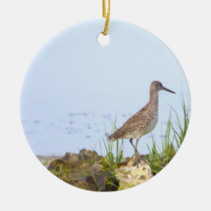 Vogel-Foto-Ornament Keramik Ornament