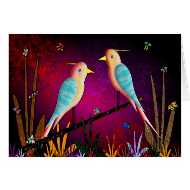 VOGEL-GARTEN (Vorderseite (Horizontal))