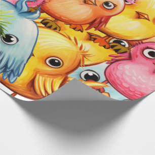Vögel Geschenkpapier