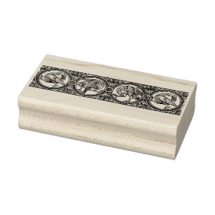 Vogel-Grenzdes 18. Gummistempel