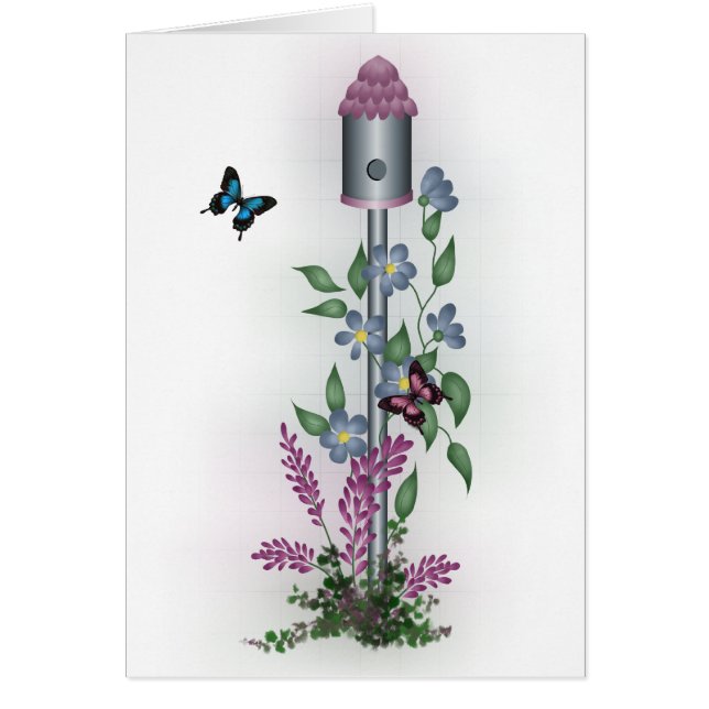 Vogel-Haus-Karte (Vorne)