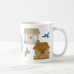 VOGEL-HAUS-TASSE Schale Tasse
