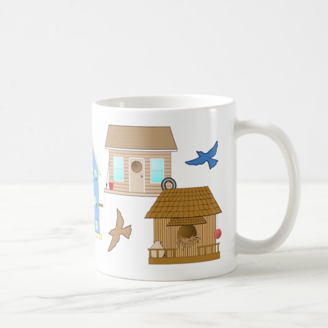 VOGEL-HAUS-TASSE Schale Tasse (Rechts)