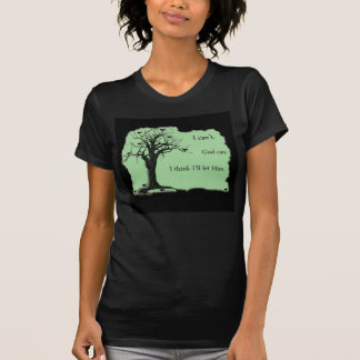 Vögel im Baum - tadelloses Grün - T-Shirt