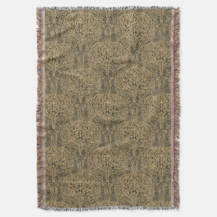 Vögel im Baummuster im Vintagen Kunsthandwerk Decke