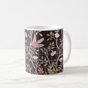 Vögel im Blumengarten, William Morris-Kaffee Kaffeetasse