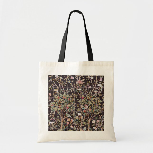 Vögel im Blumengarten, William Morris Tasche Ba (Vorne)