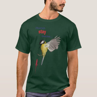 Vogel im Flug Inspirationsdesign-Geschenk vintage T-Shirt