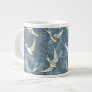 Vögel im Flug Jumbo-Tasse