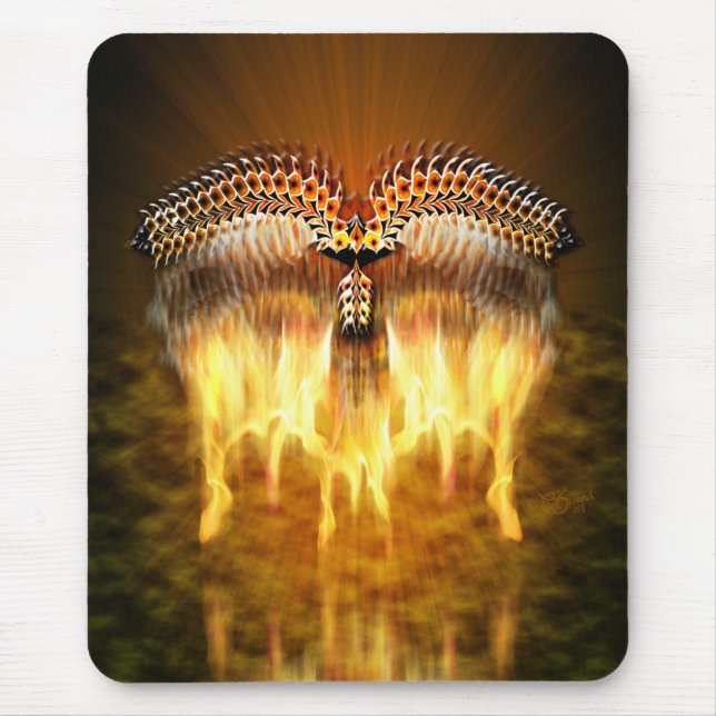 Vögel im Flug Mousepad (Vorne)