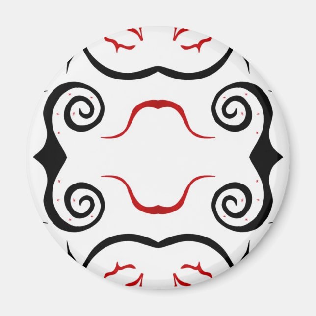 Vögel im Flug v4 Magnet (Vorne)