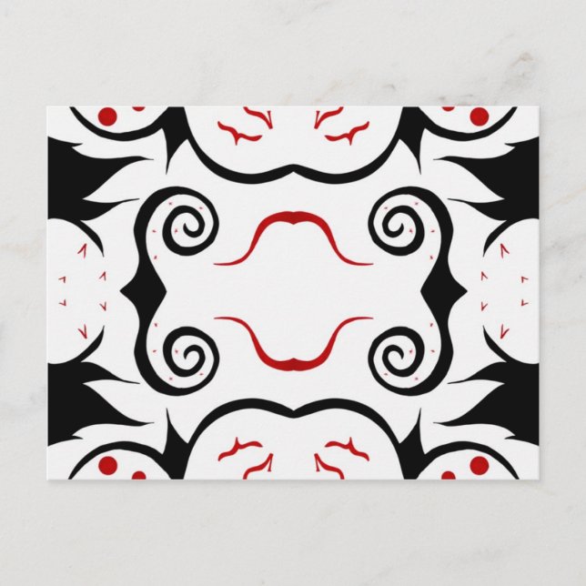 Vögel im Flug v4 Postkarte (Vorderseite)