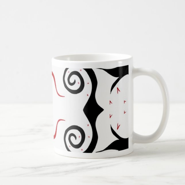 Vögel im Flug v4 Tasse (Rechts)