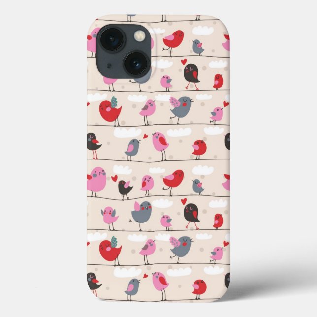 Vögel in der Liebe Case-Mate iPhone Hülle (Rückseite)