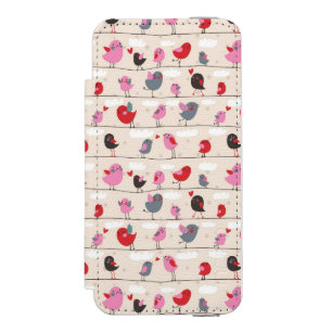 Vögel in der Liebe Incipio Watson™ iPhone 5 Geldbörsen Hülle
