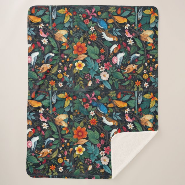Vögel in der Natur Sherpadecke (Vorderseite)