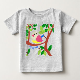 Vogel in einem Baum Baby T-shirt