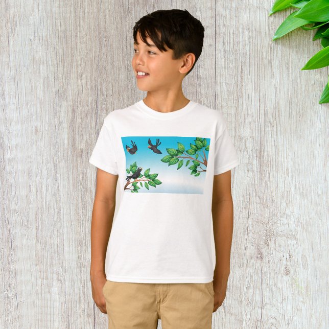 Vögel in einem T - Shirt (Von Creator hochgeladen)