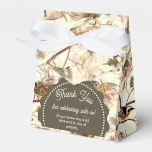 Vögel in einer Zweigstelle Geschenkschachtel