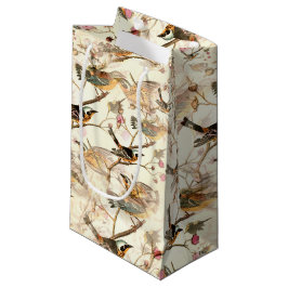 Vögel in einer Zweigstelle Kleine Geschenktüte