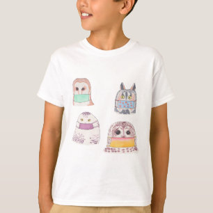 Vögel in Gesichtsmasken. 2020 Vögel T-Shirt