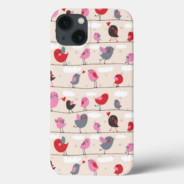 Vögel in Liebe Case-Mate iPhone Hülle (Rückseite)