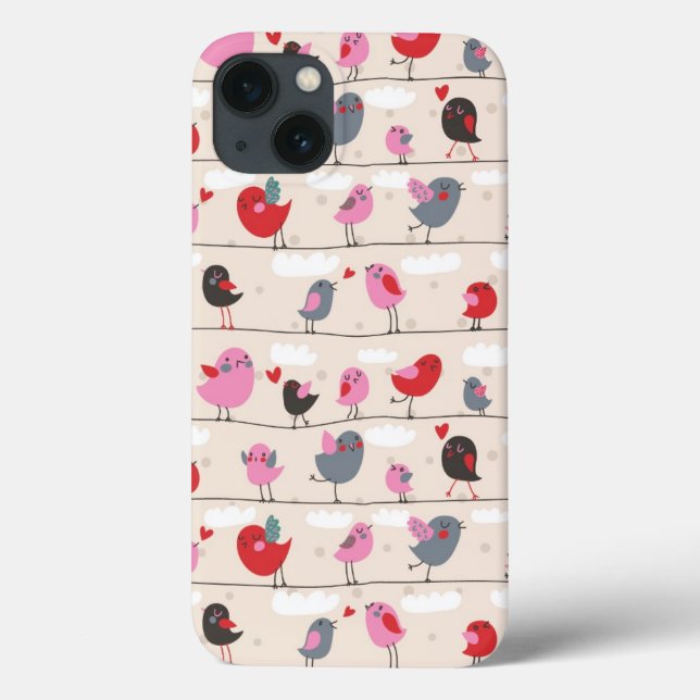 Vögel in Liebe Case-Mate iPhone Hülle (Rückseite)