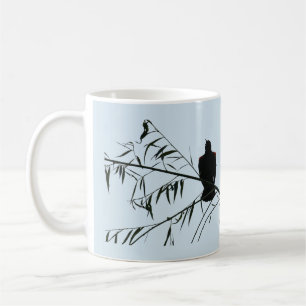 Vogel in Song Kaffeetasse