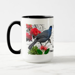 Vogel-Kaffee-Tasse Neuseelands gebürtige Tasse