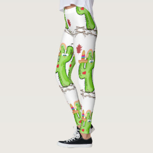 Vogel Kaktus Leggings