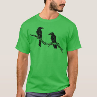 Vögel Kunst Geschenk T-Shirt