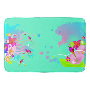 Vögel Kunst Küche Rug Mat Wohngestaltung Badematte