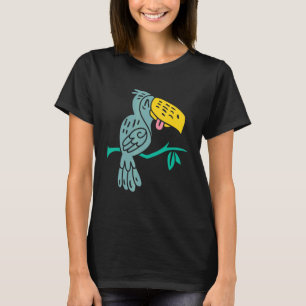 Vogel lächelnd Positiv T-Shirt