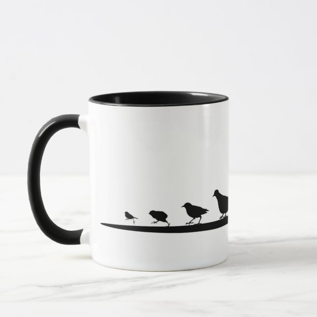 Vögel Laufende Tasse (Links)