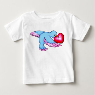 Vogel-Liebe-T-Shirt Baby T-shirt
