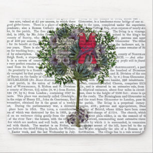 Vögel lieben in einem Baum Mousepad