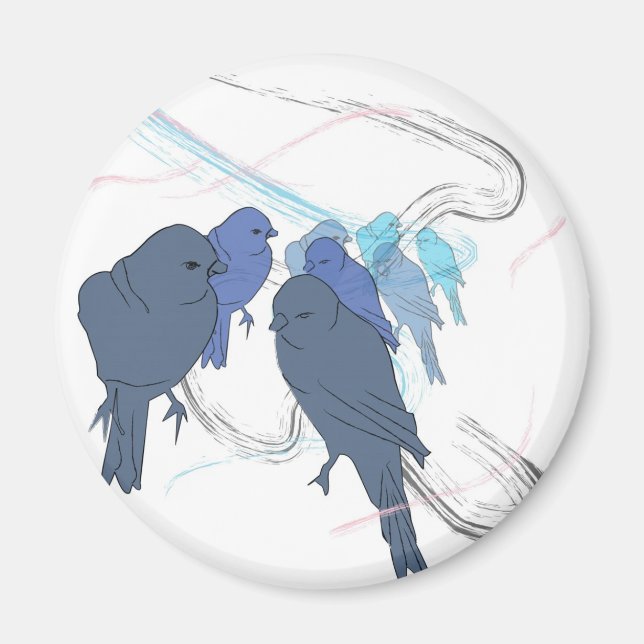 Vögel Magnet (Vorne)